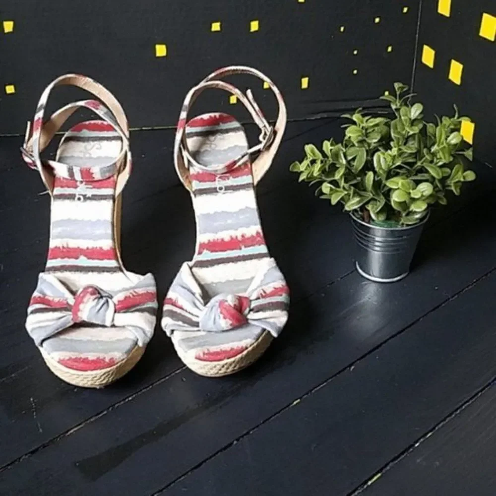 Anthropologie Espadrilles Wedges